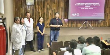 Mantiene Salud Estatal la capacitación médica sobre Sarampión 