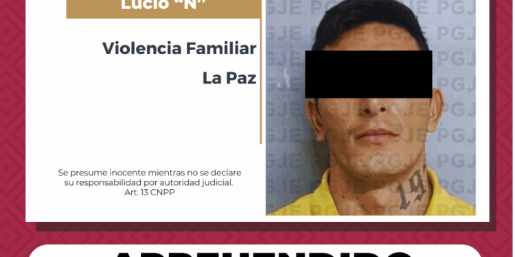APREHENDE PGJE A IMPUTADO POR VIOLENCIA FAMILIAR