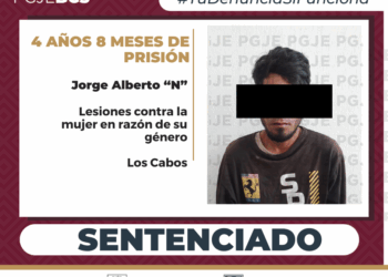 OBTIENE PGJE SENTENCIA DE 4 AÑOS 8 MESES DE PRISIÓN CONTRA RESPONSABLE DE LESIONES CONTRA LA MUJER EN RAZÓN DE SU GÉNERO 