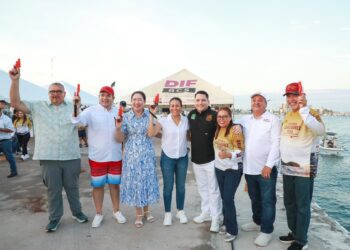 Asiste Milena Quiroga al Torneo de Pesca Legisladores 2025
