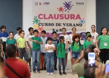 Realizan clausura de cursos de verano en el Centro Municipal de las Artes