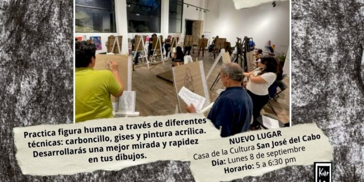 Invitan a sesiones de Dibujo Anatómico con modelo en vivo