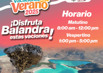 Continúa el acceso controlado a Playa Balandra durante temporada vacacional