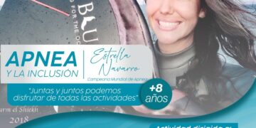Invitan a la actividad “Apnea y la Inclusión” con la campeona mundial Estrella Navarro