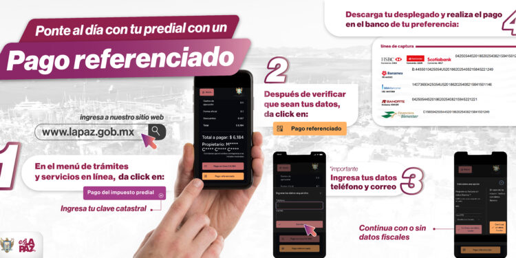 Tesorería de La Paz emite recomendaciones para el pago en línea del predial