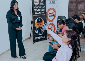 Realizan plática informativa sobre prevención de extorsión telefónica en Los Cabos