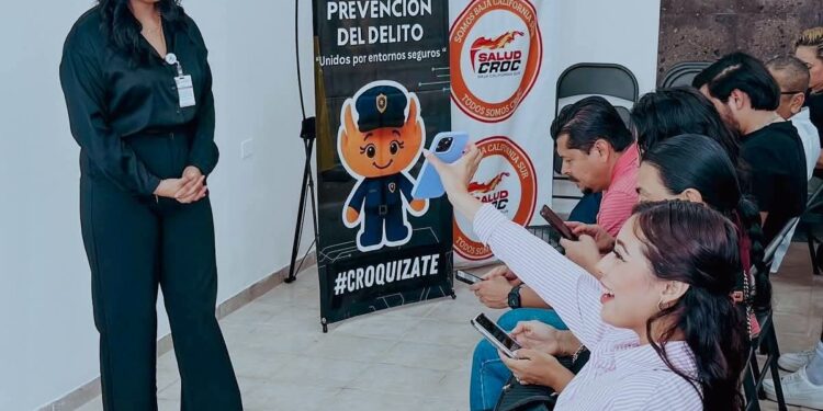 Realizan plática informativa sobre prevención de extorsión telefónica en Los Cabos