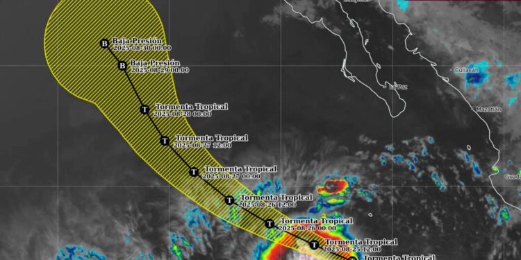 Pronostica Protección Civil lluvias aisladas para Los Cabos durante próximas 24 horas