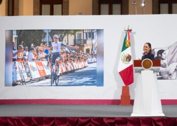 PRESIDENTA CLAUDIA SHEINBAUM RECONOCE A ISAAC DEL TORO Y RANDAL WILLARS POR TRIUNFOS DEPORTIVOS DEL FIN DE SEMANA