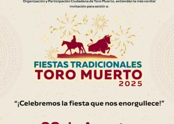 Se prepara comunidad de Toro Muerto para celebrar sus Fiestas Tradicionales 2025