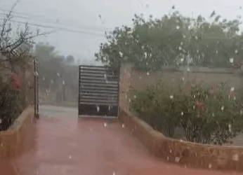 🌧️ Lluvia sorprende al sur de La Paz: colonias como Calafia y San Pedro registran precipitaciones este jueves