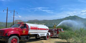 Tras 5 horas de labores, Bomberos de San José del Cabo sofocan incendio forestal en Buenavista 