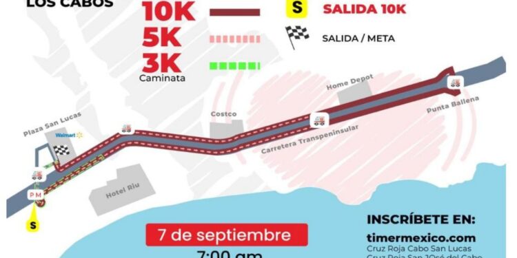 Se realizará la carrera nacional “Todo México Salvando Vidas” el domingo 07 de septiembre en CSL