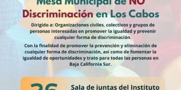 Convocan a formar parte de la Mesa Municipal de No Discriminación en Los Cabos