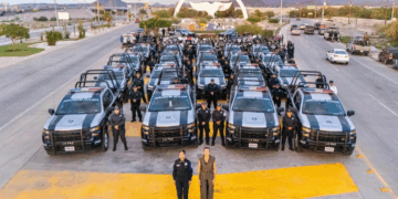 Fortalece Milena Quiroga seguridad en La Paz con entrega de 21 patrullas nuevas