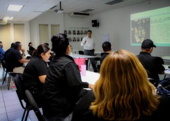 RECIBEN AGENTES DE INVESTIGACIÓN DE PGJE CURSO DE ACTUALIZACIÓN PARA TRANSFORMAR LA PROCURACIÓN DE JUSTICIA 