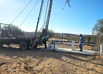 Beneficia Gobierno del Estado con sistema de extracción de agua a la comunidad de San Juanico