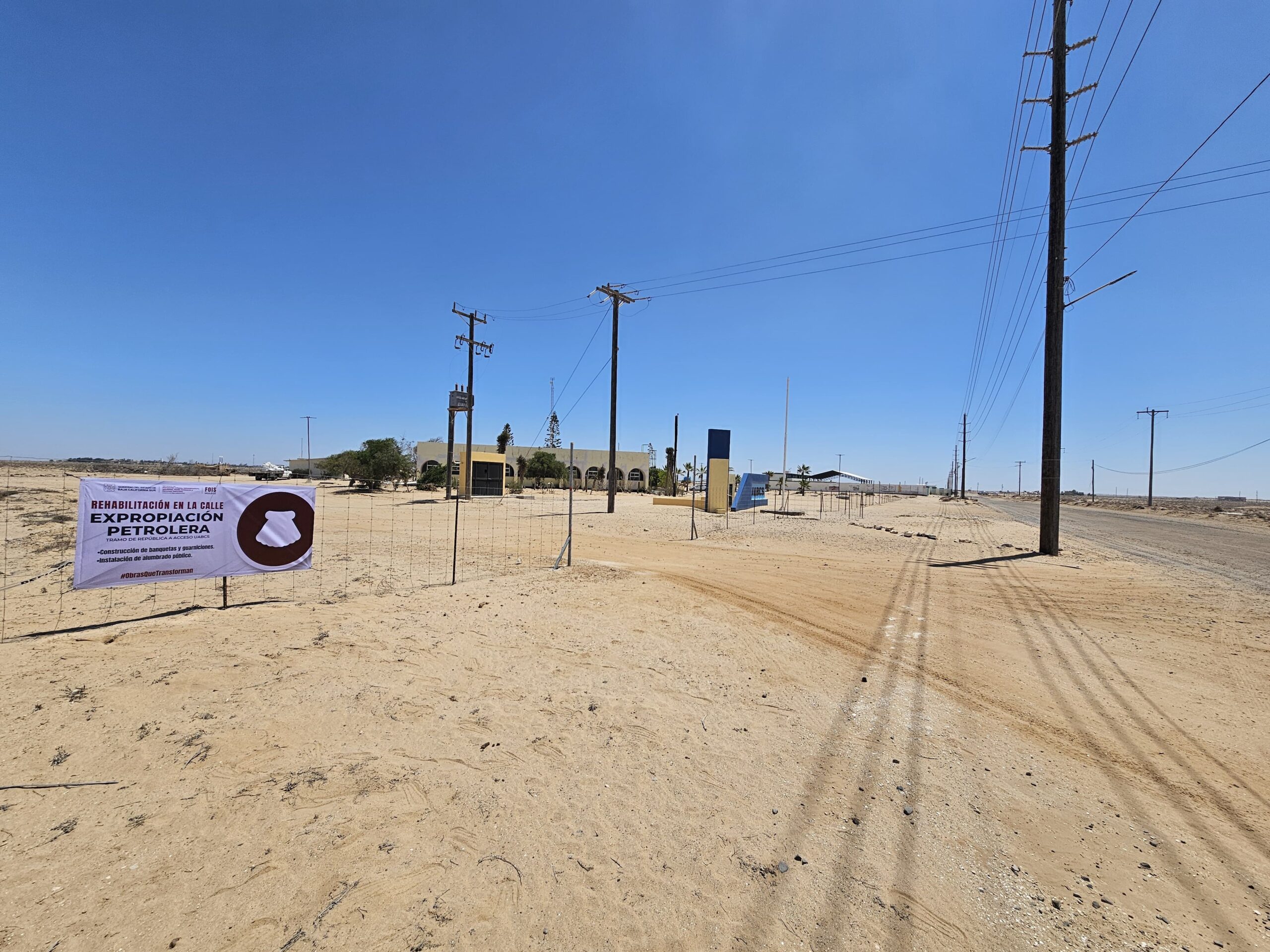 Emprenderá Gobierno del Estado acciones de infraestructura urbana en Mulegé