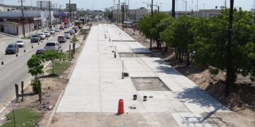 Avanza en un 70% la pavimentación del bulevar Forjadores