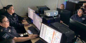 Capacitan a Policías Estatales en atención al fortalecimiento del sistema de videovigilancia