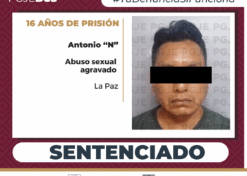 OBTIENE PGJE 16 AÑOS DE PRISIÓN CONTRA SUJETO POR CUATRO CARGOS DE ABUSO SEXUAL AGRAVADO