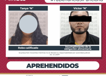 CUMPLIMENTA PGJE DOS ÓRDENES DE APREHENSIÓN DERIVADAS DE DENUNCIAS CIUDADANAS