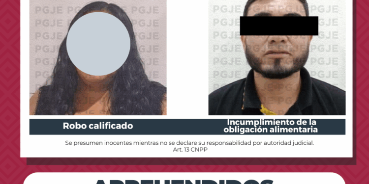 CUMPLIMENTA PGJE DOS ÓRDENES DE APREHENSIÓN DERIVADAS DE DENUNCIAS CIUDADANAS