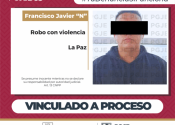 POR ROBO CON VIOLENCIA FRANCISCO JAVIER “N” QUEDA VINCULADO A PROCESO