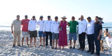 Encabeza Víctor Castro, el disparo de torneo de pesca e inicio de la “Copa Pacífico Norte”, en Punta Abreojos