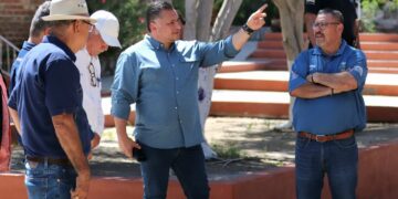 Brinda secretario General de Gobierno atención en territorio por lluvias en Mulegé