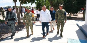 Encabeza gobernador Castro Cosío el Segundo Simulacro Nacional 2025