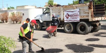 Avanzan trabajos de rehabilitación de vialidades y espacios públicos en La Paz