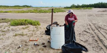 Recolecta Zofemat más de 5 toneladas de residuos en playas y zonas costeras de La Paz