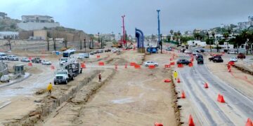 Tránsito en glorieta de Fonatur se encuentra operando con 3 en carriles; exhortan a circular con precaución