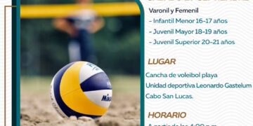 Se prepara Los Cabos para el Selectivo Municipal de Voleibol de Playa rumbo a Nacionales Conade 2026