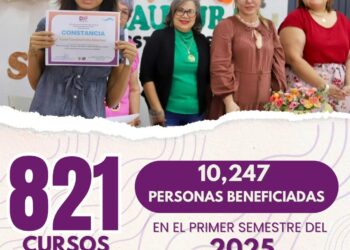 Beneficia DIF Municipal de La Paz a más de 10 mil personas con cursos gratuitos 