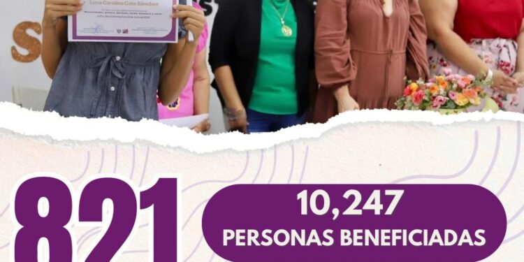 Beneficia DIF Municipal de La Paz a más de 10 mil personas con cursos gratuitos 