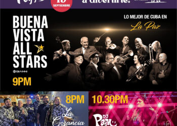 Buena Vista All Stars se presentará en la edición de septiembre de Noches Pegajosas