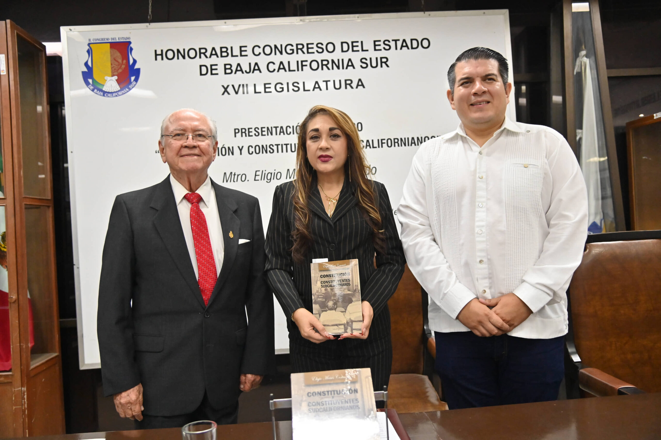 “Constitución y Constituyentes de BCS”, testigo del inicio de la vida democrática de BCS: Diputado Fabrizio del Castillo