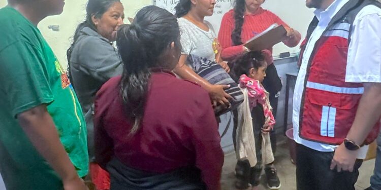 Se garantizaron medicamentos y atención médica a familias refugiadas tras el huracán “Lorena”