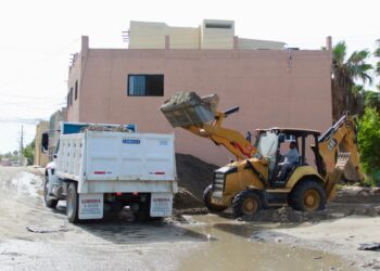 Intensifica Servicios Públicos trabajos de rehabilitación y mantenimiento de vialidades en Cabo San Lucas
