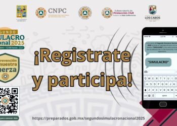 Convoca Gobierno de Los Cabos a participar en el Segundo Simulacro Nacional 2025