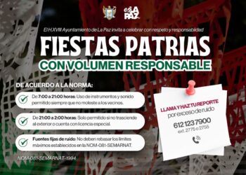 Exhortan a mantener niveles de ruido durante el mes patrio