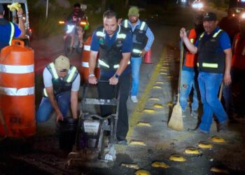 Gobierno Municipal de Los Cabos actúa ante daños viales tras el paso de fenómenos meteorológicos