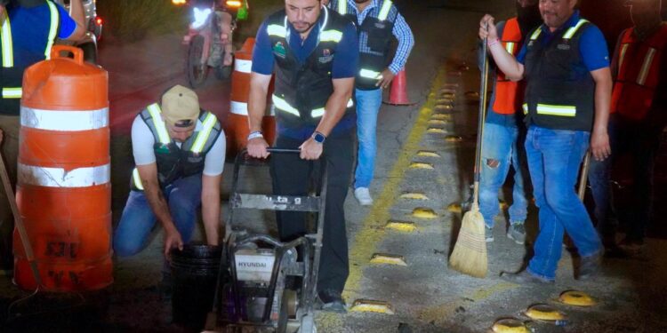 Gobierno Municipal de Los Cabos actúa ante daños viales tras el paso de fenómenos meteorológicos