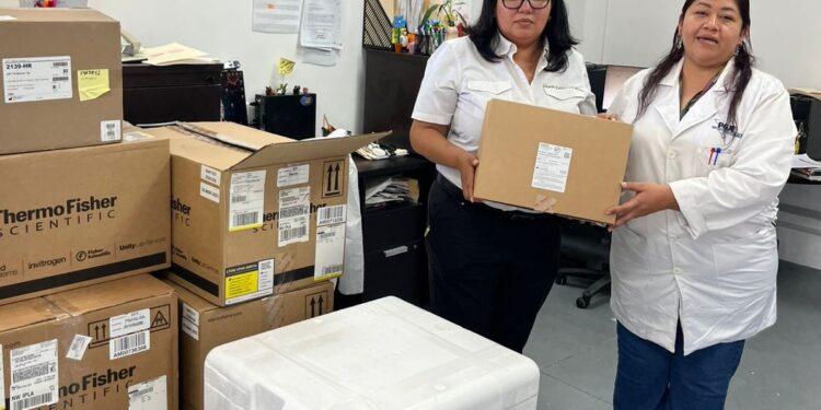 Gobierno del Estado refuerza al Laboratorio de Genética de la PGJE con material especializado para identificación humana