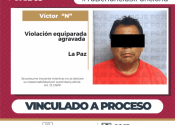 OBTIENE PGJE VINCULACIÓN A PROCESO CONTRA IMPUTADO POR VIOLACIÓN AGRAVADA EN LA PAZ
