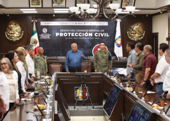 Permanece atento el Consejo Estatal de Protección Civil de BCS al comportamiento de “Priscilla”