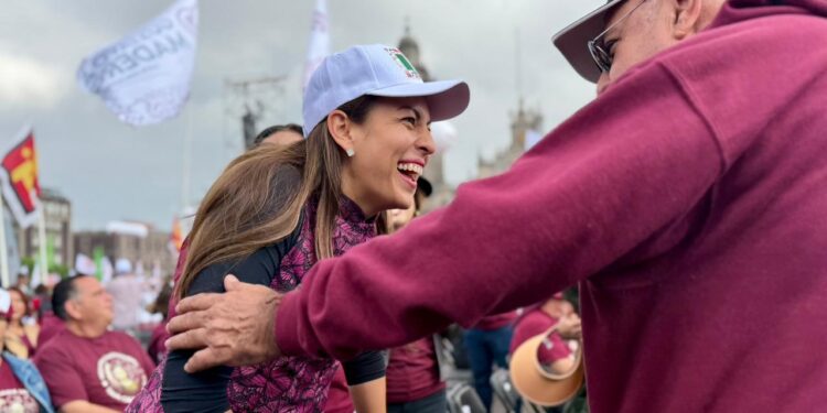 Reconoce Milena Quiroga liderazgo y resultados de gobierno de Claudia Sheinbaum