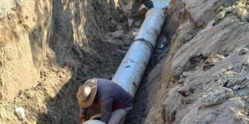 Concluyen los trabajos de reparación del acueducto Carrizal–La Paz